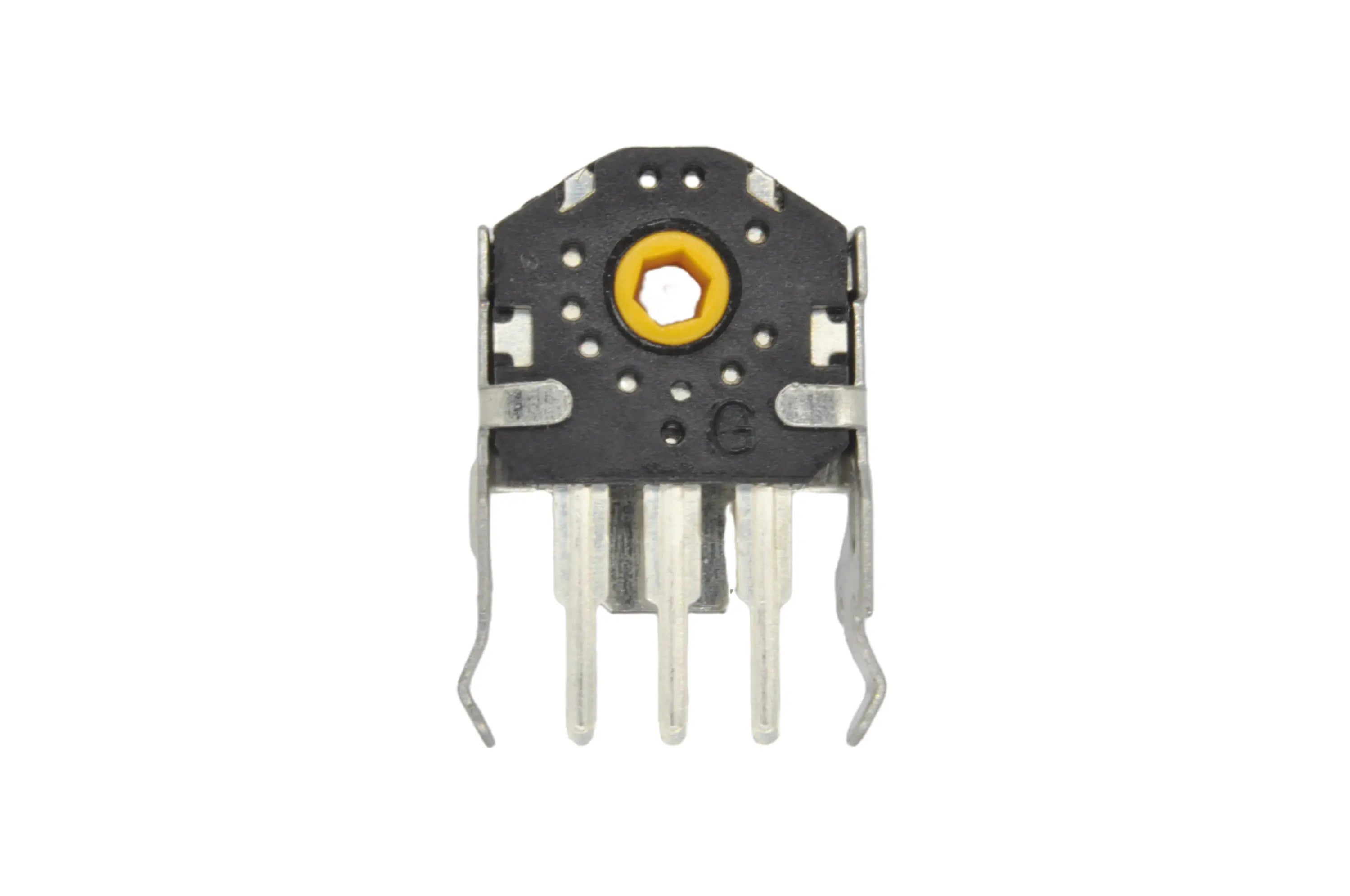 TTC 7/8/9/10/11/12/13/14/15/16mm Rotary Mouse Scroll Gold Wheel Encoder With 1.74mm Hole Mark,20-40g Force For PC Mouse