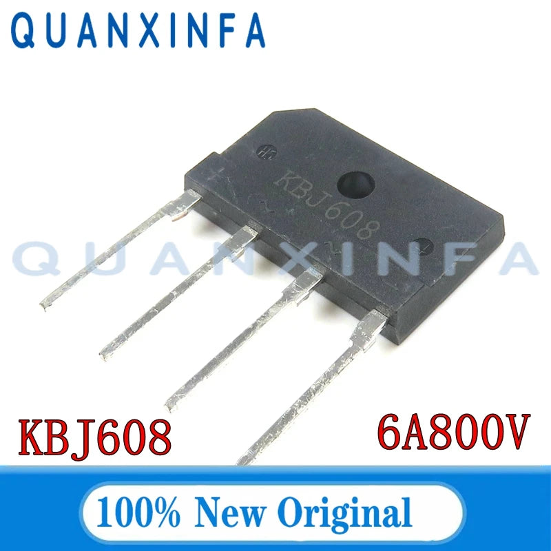 5PCS KBJ608 KBJ808 KBJ1510 GBJ1510 GBJ2510 KBJ2510 GBJ3510 KBJ3510 GBJ5010 KBJ5010 6A/8A/15A/25A/35A/50A Rectifier bridge