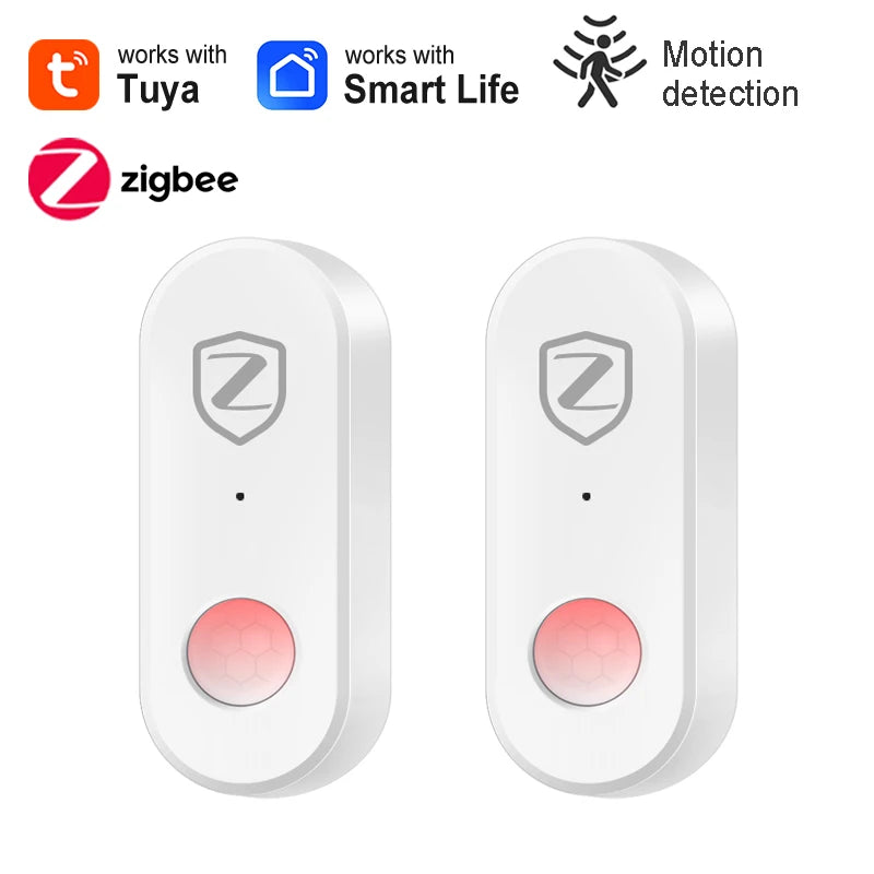 Tuya Zigbee Motion Sensor Smart PIR Infrared Human Motion Detector Security Work With Gateway Smart Life APP Alexa Google Home