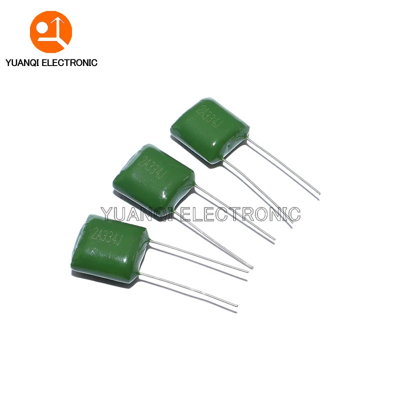 50Pcs 100V Polyester Film Capacitor 330PF 470PF 560PF 102 222 472 103 223 333 473 104 1NF 2.2NF 10NF 22NF 47NF 100NF 0.1UF