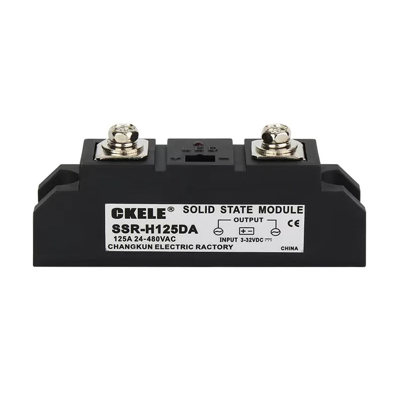 Industrial Solid State Relay SSR DC-AC Module Single Phase 3-32VDC Input 24-480VAC Output 80A 100A 150A 200A 300A 350A 400A 500A