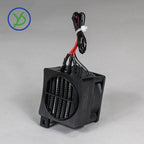 12V 24V 48V 110V 220V PTC Heater 50~400W Ceramic Thermostatic Insulated Heater With Fan Pet Insulation Incubator Electric Heater