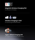 UGREEN UNO Qi2 15W Magnetic Wireless Charger Charging Stand With Cable  For iPhone 16 17 Pro Max For MagSafe Fast Charger