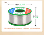 Sn99.3 Cu0.7 50G 100G Lead Free Solder Wire Tin 0.5/0.6/0.8/1.0mm Rosin Core Solder Welding Soldering Iron