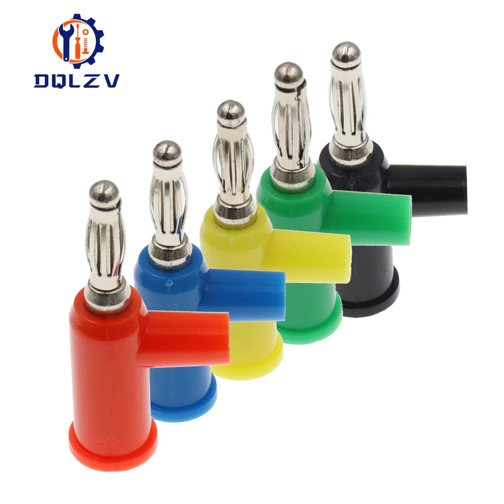 4MM Stackable Banana Plug Terminal Binding Post Electrical Connector Component DIY Tools 5 Colors