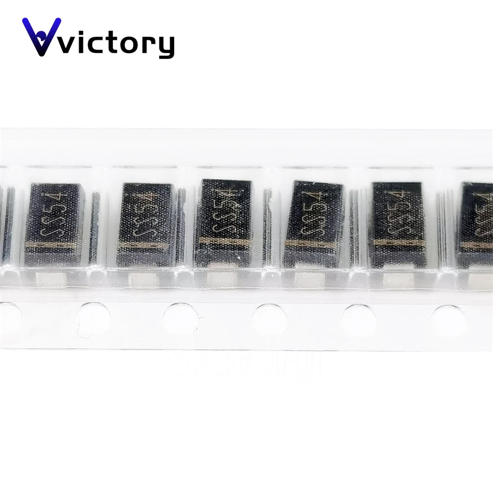 100PCS NEW SMD Schottky Diode SS54 SK54 SR540 1N5824 IN5824 SMA SMB SMC 5A 40V DO-241