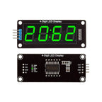 LED Display 0.56 inch 4-Digit 7 Segments Digital Tube Clock Module  TM1637 Double Dots LED Display Screen Board for Arduino
