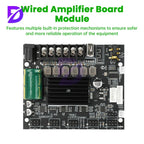 DC 12-24V MT21S Lead Version Ktv Microphone And Audio All-In-One Machine 2.1 Channel Bluetooth Amplifier Board 50W+50W+100W