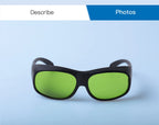 Fonland 1064nm Laser Safety Goggles Protective Glasses Shield Protection Eyewear LPYHP2 800nm-1100nm For YAG DPSS Fiber Laser