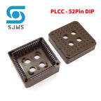 5Pcs PLCC IC Socket PLCC20 PLCC28 PLCC32 PLCC44 PLCC52 PLCC68 PLCC84 SMD DIP PLCC Socket Adapter In Stock 20 28 32 44 68 84 Pin