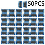 1-100PCS MAX3232 RS232 to TTL Converter Module – 3.3V/5V Compatible, Mini Serial Level Shifter for Arduino