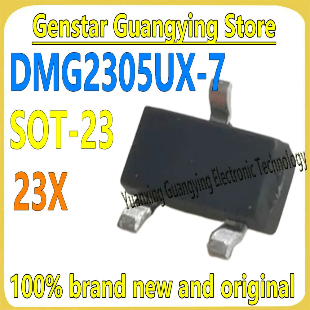 (30 pieces) DMG2305UX-7 Marking: 23X SOT-23 20V 4.2A P-channel MOSFET Field Effect Tube 100% Brand New & Original