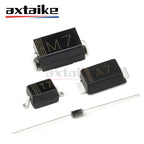 100PCS 1N4007 IN4007 1N4007W 1N4007WS DO-41 M7 SMA DO214-AC SOD123FL SOD323 1A 1000V 1KV 4007 DIP A7 T7 D7 SMD Rectifier Diode