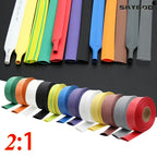 1M 2:1 Heat Shrink Tube Dia 7 8 10 12 14 15 16 18 20 22 25 28 30 35 40mm Wire Shrinkage Sleeving Wrap Kits Sell DIY Connector