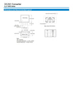 DC‑DC Converter With 1.5kV Input/Output Isolation, 5V To 5V Conversion, 1W Output Power, B0505S‑1WR3, Short‑Circuit Protection