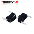 100Pcs Panel PCB Momentary Tactile Tact Push Button Micro Switch 2 Pin DIP Light Touch 3*6*4.3 mm/3*6*5mm Keyboard