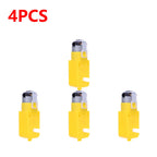 1-5PCS TT Motor 130motor Smart Car Robot Gear Motor for Arduino DC3-12V DC Gear Motor Intelligent Car Chassis Four Drive Car Hot