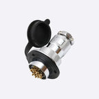 GX25 Plug Cable Connector Flange Fixing 20A 2Pin 3Pin 4Pin 5Pin 6Pin 8Pin 12Pin DF25 Circular Connectors