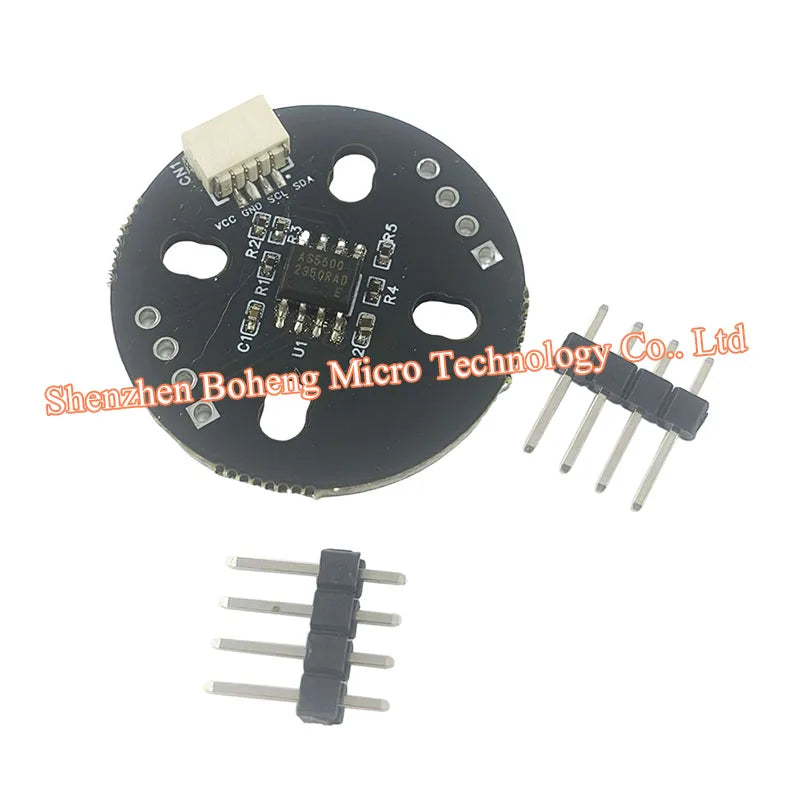 AS5600 Magnetic Rotary Encoder Module, 12-Bit I2C Non-Contact Angle Sensor for Arduino DIY Motor Control
