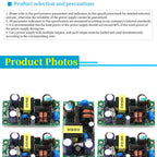 AC-DC Isolated Switch Power Supply Module Buck Converter Step Down Module AC 220V to DC 3.3V 4W 5V 9V 12V 15V 24V