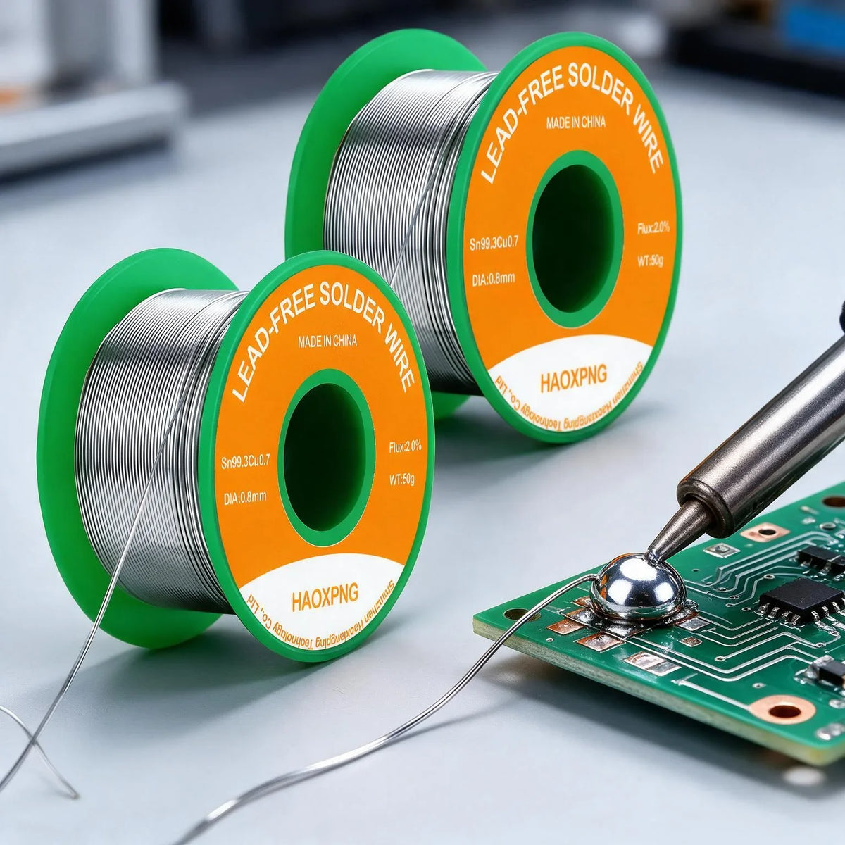 Solder Wire Sn99.3cu0.7 Rosin Core Solder Wire 0.6/0.8/1.0mm Soldering  Tin Wire Repair Tools