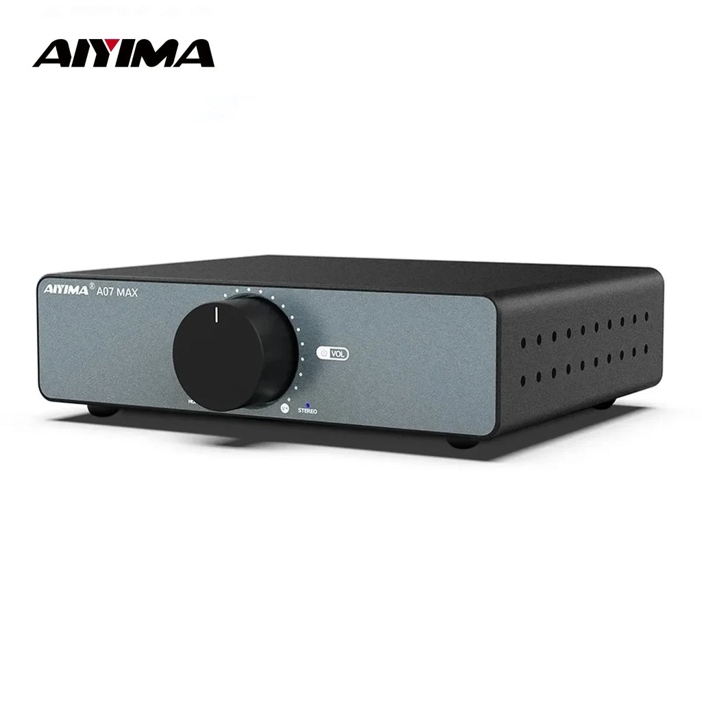 AIYIMA A07 MAX TPA3255 Audio Power Amplifier 2.0 Stereo Amplify 300Wx2 PBTL Mono Sound Amplifier 600W Home Speaker Amplificador