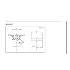 1pcs/lots Japan ALPS SSSF040800 Toggle Switch 12 Foot 2 Positions with Bracket Double Row Vertical Slide