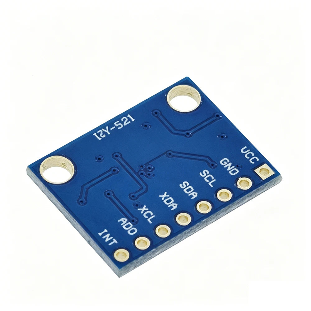 10PCS MPU-6050 6DOF 3-Axis Accelerometer Gyroscope Module GY-521 for Arduino IMU Sensor I2C DIY Robotics UAV Stabilization