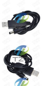 TZT 1/3PCS USB Power Boost Line DC 5V to DC 9V / 12V Step UP Module USB Converter Adapter Router Cable 2.1x5.5mm Plug