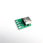 Type-C Female Port Adapter Breakout Board 16Pin Test Module Solder Pads for Data Cable Repair DIY Phone Charger Testing