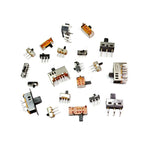 10PCS 2 Pin 3 Pin Slide Switch SPST SPDT 2 Position 3 Position Mini Micro Toggle Switch DIP PCB Tactile Switch