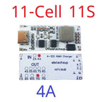 2A/4A 4-12 Cell NIMH Charger Module TYPE-C DC 5V Boost BMS CC/CV NiCd for 4.8V 6V 7.2V 8.4V 9.6V 10.8V 12V 13.2V 14.4V Battery