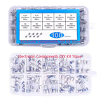 100/72pcs Car Fast-blow Glass Fuses Car Glass Tube Fuses 0.2-20A 0.5-30A Assorted Kit for Car Light Inflator vacuum Cleaner