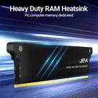 JEYI RAM Heatsink Cooler with Thermal Pads for DDR2 DDR3 DDR4 DDR5 - PC Memory Cooling Kit, Desktop Computer Heat Dissipation,