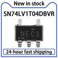 10PCS SN74LV1T04DBVR SOT-23-5 Single Power Inverter Gate CMOS Logic Level Chip Stock