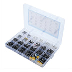 460PCS SMD Micro Momentary Tact Switch Assortment Kit 24 Values Tactile Push Button Switch for Car Remote Control with Box