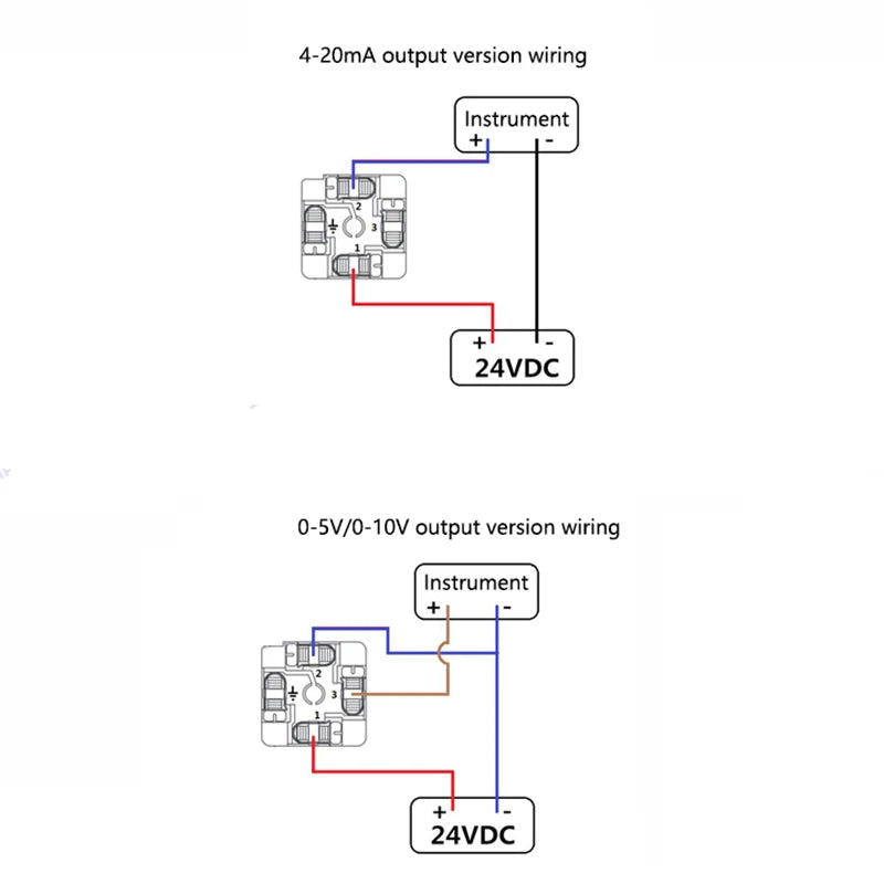 0-50mbar  0-60mbar 100mbar 500mbar 1000mbar pressure sensor 4-20mA 0-10V 0-5V mbar pressure transmitter