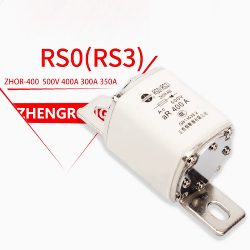 RSO/RS3-400 RS0-400 RS3-400 Fast Fuse RS0 200A 250A 300A 400A 500V Ceramic Fuse Rapid Breaker Fuse Core