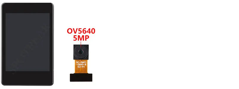Waveshare ESP32-S3 2inch Capacitive Touch Display IPS 240×320 Camera Touch Option Supports WiFi Bluetooth Development Board