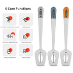 Digital Candy Spatula with Thermometer Confectionery/Sugar/Candy Thermometer Meat Cake Milk Thermometer Tool