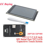 SPI Serial Port Touch Screen Display Module 2.8 3.2 3.5 4.0 4 Inch IPS TFT LCD Capacitive 240x320 320x480 ILI9341 ST7796