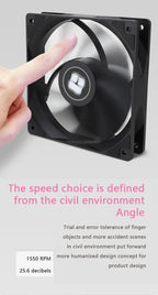 Thermalright TL-C12C PC Cooling Fan 120mm 5V 3PIN ARGB Computer Case Fan 4pin PWM 1550RPM Adjustable Speed 12cm CPU Cooler Fan