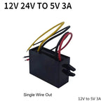 8-32V 12V 24V to 5V 3A DC DC Step Down Converter Type-C USB Power Buck Supply Charger for Mobile Phone iPad Charging Waterproof