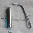 Mini 650nm 10mW Red Dot/Line/Cross Laser Diode Module Stainless Steel Handheld LED