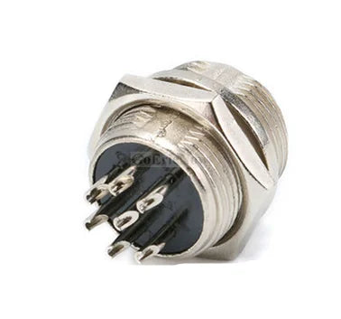 1 pcs GX16 2P 3P 4P 5P 6P 7P 8 9 10 Pin Male  Circular Aviation Connector GX 16 Socket & Plug Aviation Wire Panel Connectors