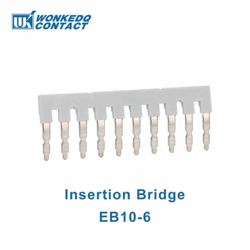 10Pcs DIKD 1.5 3 Levels Sensor Screw Connector 2.5 mm² 6-Conductor Electric Din Rail Triple Three Level Terminal Block DIKD1.5