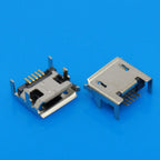 Universal Dropship 15Model Micro USB 5Pin Jack Connector V8 Port Horn Charging Socket for Lenovo Huawei ZTE HTC Etc.