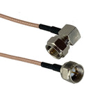 RG316 F TV to F SMA RP SMA Male plug & Female jack Straight & Right Angle RF Jumper pigtail Cable 4inch~10FT