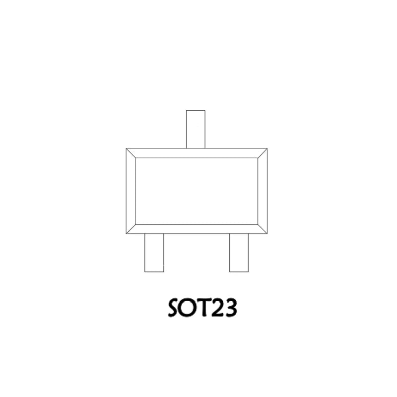 10/50PCS A3144E 44E Hall Effect Sensor Switch SMD Hall Element SOT23 A3144  Sensor Switch Brushless Electric Motor