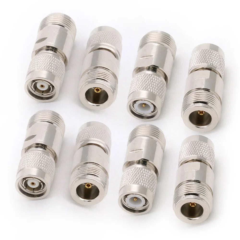 1PC RF Adapter RP TNC Male Connector to N Female N Male RF Coaxial Adapter Copper Car Connector Kit for CB Radio Extension Cable